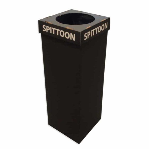 cardboard spittoon