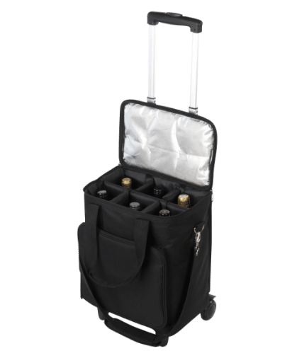 a wine bottle carrier